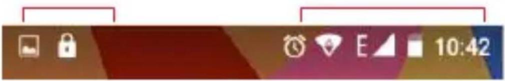 BLAUPUNKT SM 01 - Notification bar - 1