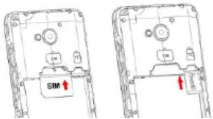 BLAUPUNKT SM 01 - Insert the memory card and SIM card - 1