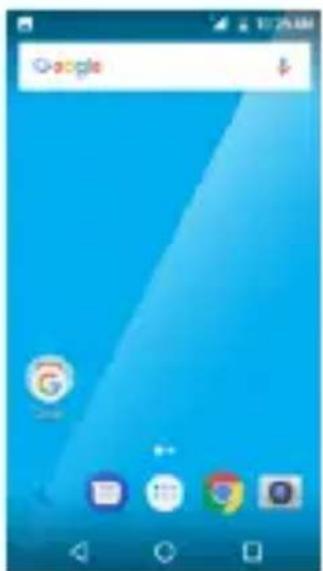 BLAUPUNKT SM 01 - The Home screen - 1