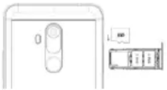 BLAUPUNKT TX01 - Geheugenkaart en SIM-kaart plaatsen - 1