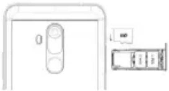 BLAUPUNKT TX01 - Insérer la carte mémoire et la carte SIM - 1