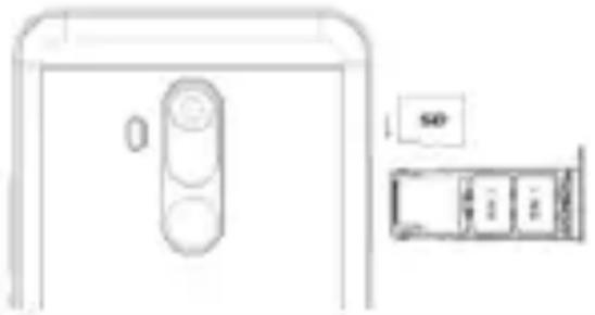 BLAUPUNKT TX01 - Insert the memory card and SIM card - 1