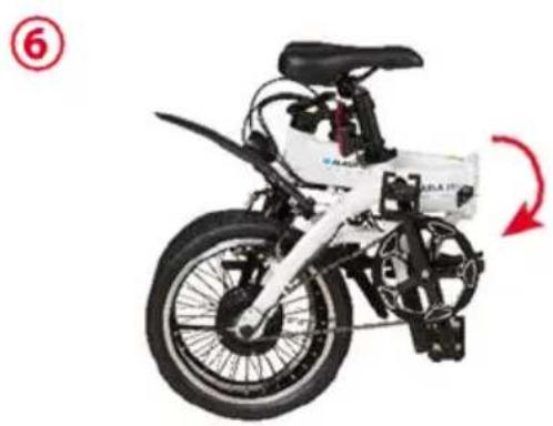 BLAUPUNKT CLARA 390 - HVORDAN FOLDER MAN EN E-CYKEL - 4