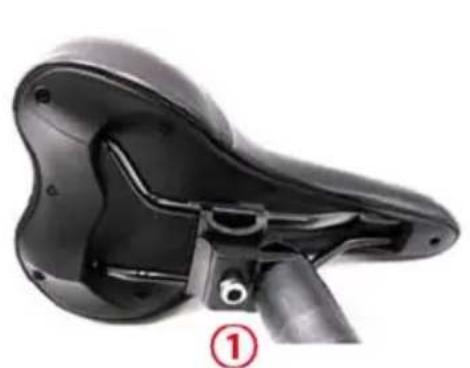 BLAUPUNKT CLARA 390 - SADDLE POSITION/ SADDLE HEIGHT (MODEL-SPECIFIC) - 1