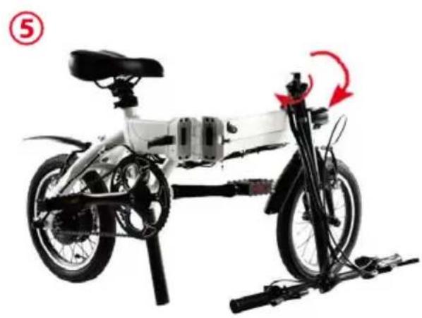 BLAUPUNKT CLARA 390 - FALTEN DES FALT-E-BIKES - 5