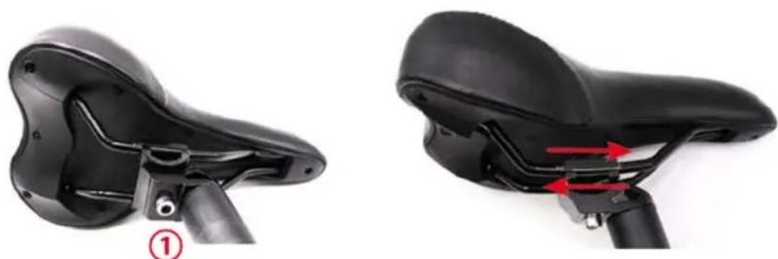 BLAUPUNKT CARLA 190 - SADDELPOSITION / SADDELH∅JDE - 1