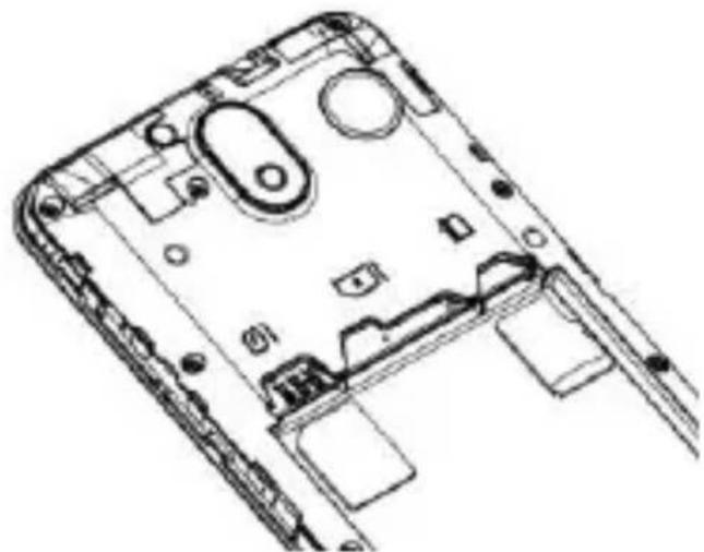 BLAUPUNKT SM 05 - Umieszczenie karty pamieci i karty SIM - 1