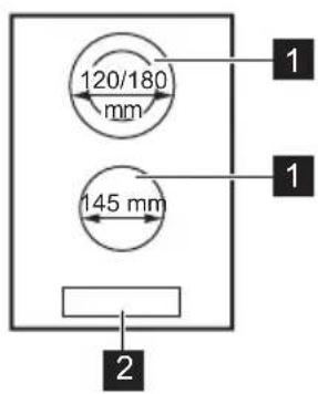 ZANUSSI ZHRN383K - Distribución de la superficie de coccio - 1