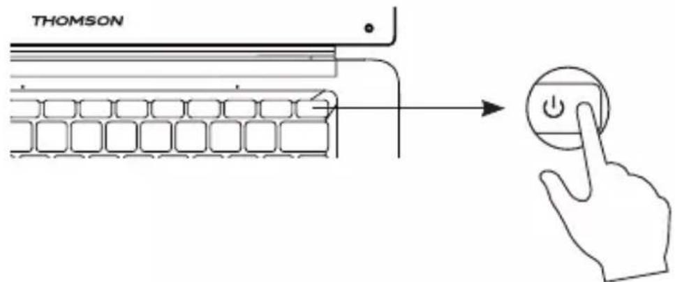 THOMSON NEO15A - Het apparaat in- of uitschakelen van uw apparaat - 1