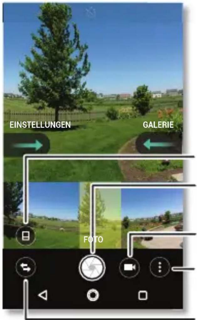 MOTOROLA Moto 360 Camera - Einstellungen auswählen - 1