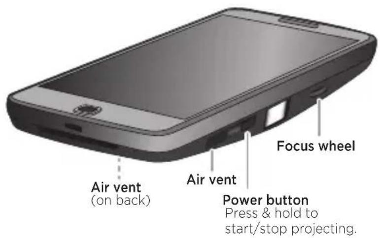 MOTOROLA Moto InstaShare Projector - Start projecting - 2