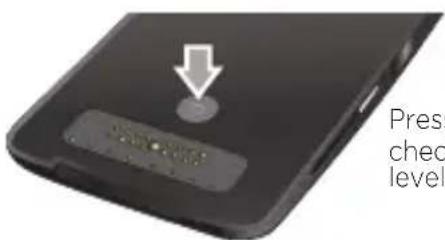 MOTOROLA Moto InstaShare Projector - Charging status lights - 2