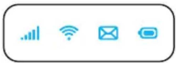 ALCATEL Link Zone MW41 - Indicateurs - 1