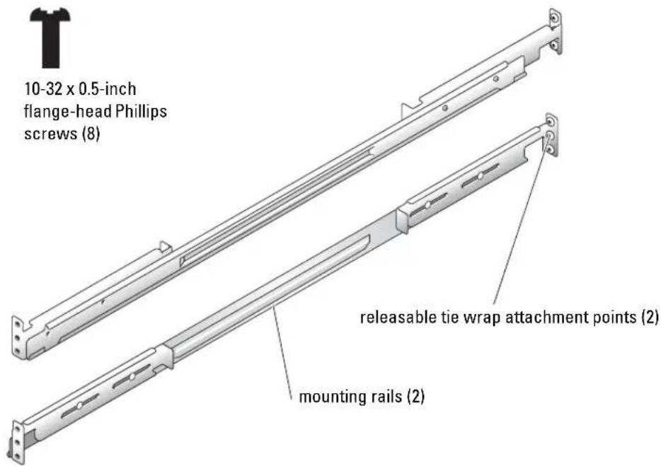 DELL PowerEdge 1850 - VersaRails Rack Kit Contents - 2