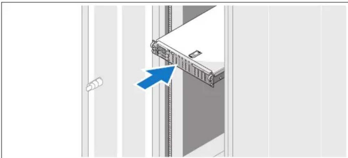 DELL PowerEdge R805 - Instalacao dos trilhos e do systema no rack - 1