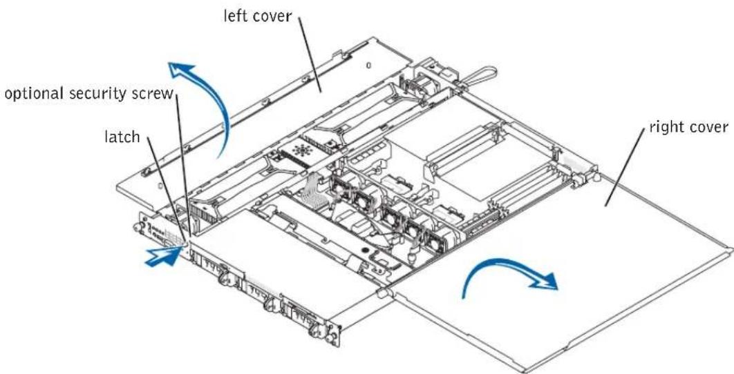 DELL PowerEdge 1750 - Installing an ERA/O Card - 1