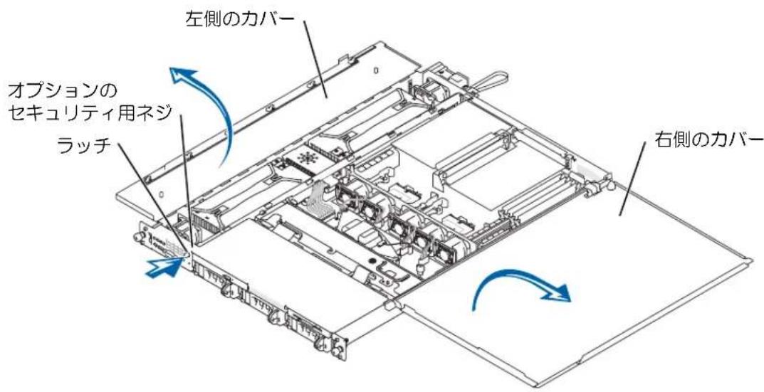 DELL PowerEdge 1750 - ERA/0 カードの取り付け - 1