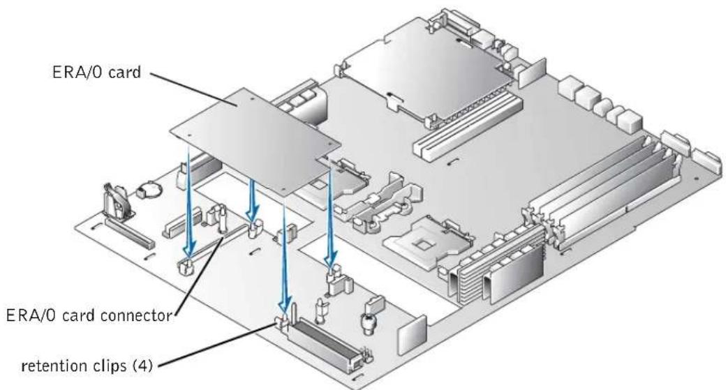DELL PowerEdge 1750 - Installing an ERA/O Card - 4