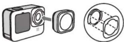 GOPRO Max Lens Mod - Installer le module d'objectif Max - 2