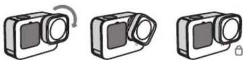 GOPRO Max Lens Mod - Installer le module d'objectif Max - 1