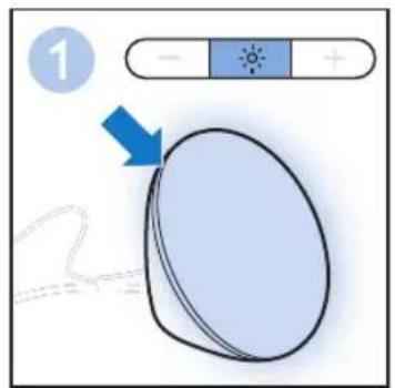 PHILIPS SmartSleep Wakeup Light HF3519 - Réglage de la luminosité de l'affi cheur - 9