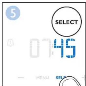 PHILIPS SmartSleep Wakeup Light HF3519 - Réglage de la luminosité de l'affi cheur - 24