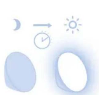 PHILIPS SmartSleep Wakeup Light HF3519 - Réglage de la durée de l'aube - 1