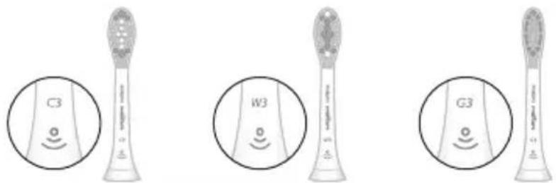 PHILIPS Sonicare ExpertClean 7300 HX9681 - Opzetborstels - 1