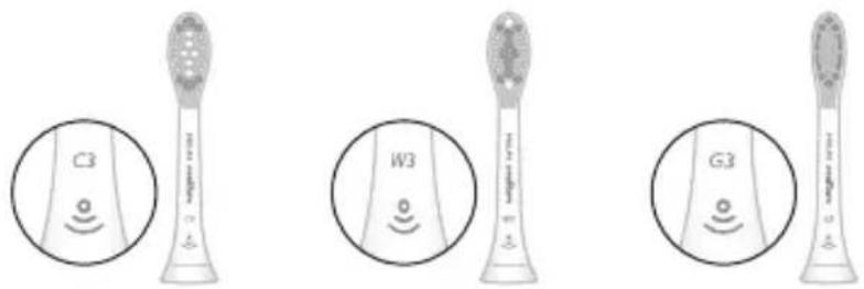 PHILIPS Sonicare ExpertClean 7300 HX9681 - Testine - 1