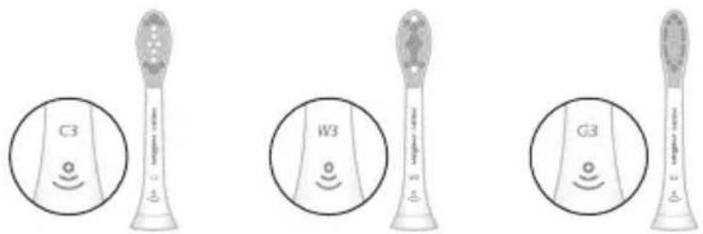 PHILIPS Sonicare ExpertClean 7300 HX9681 - Brush heads - 1