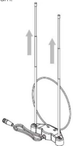 PHILIPS SDV1121T - Pour une réception VHF - 1
