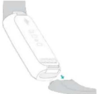 FITBIT Luxe - Retirer un bracelet - 2