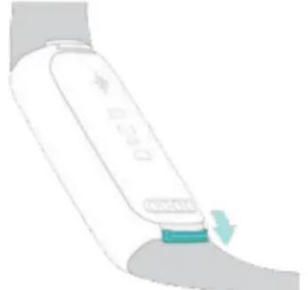FITBIT Luxe - Retirer un bracelet - 1