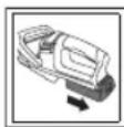 Wolf Garten 72V LiIon Battery Power 55H - Betekenis van de symbolen - 3