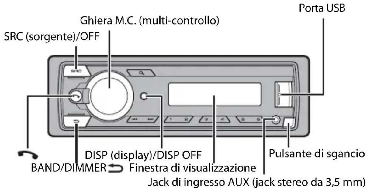 PIONEER MVH330DAB - Funzionamento di base - 1