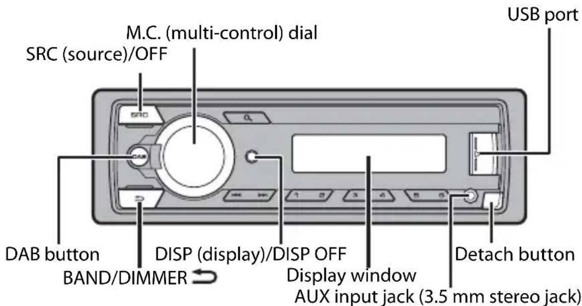 PIONEER MVH330DAB - Basic operation - 2