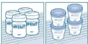 PHILIPS Avent SCD277 - Bewaren van afgekolfde melk - 1