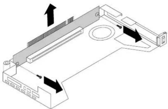 LENOVO ThinkServer RD550 - Remplacementdelacarteadaptatricedeconnexion - 2