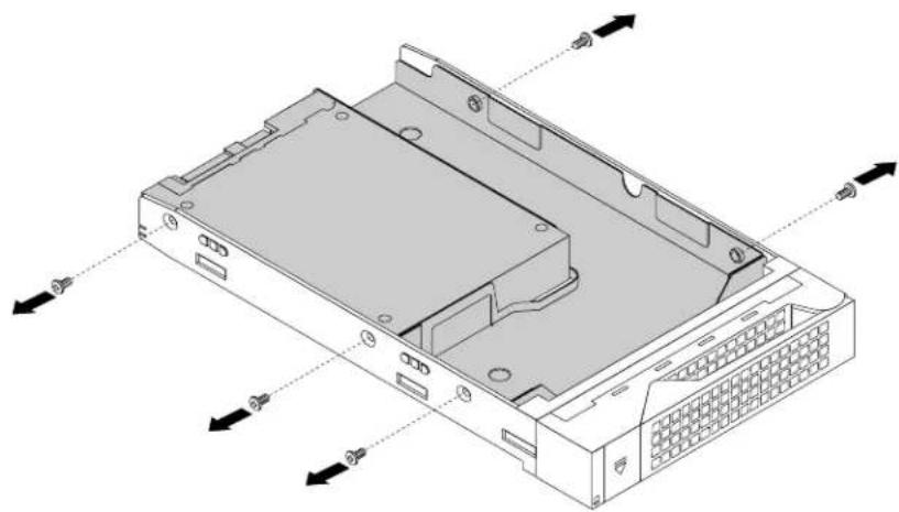 LENOVO ThinkServer RD550 - Remplacementd'undisque2,5poucesinstallésurunebaied'unitédedisquedur 3,5pouces - 3