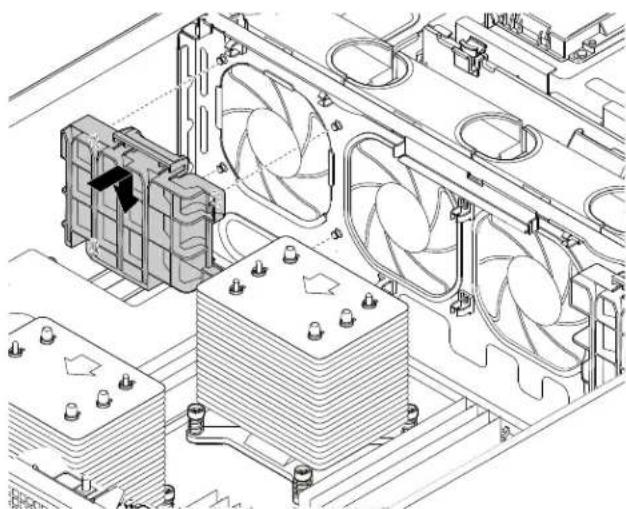 LENOVO ThinkServer TD350 - RetraitetréinstallationdusupportdecartePCI - 2