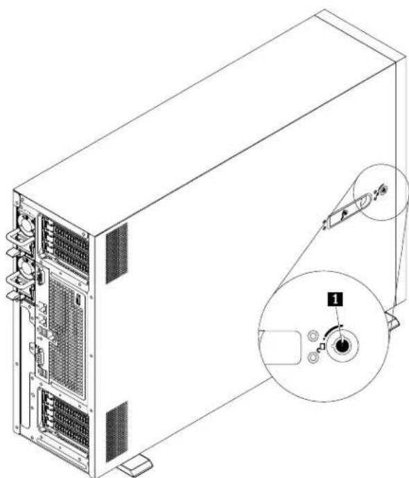 LENOVO ThinkServer TD350 - Dispositifdeverrouillageducarterduserveur - 1