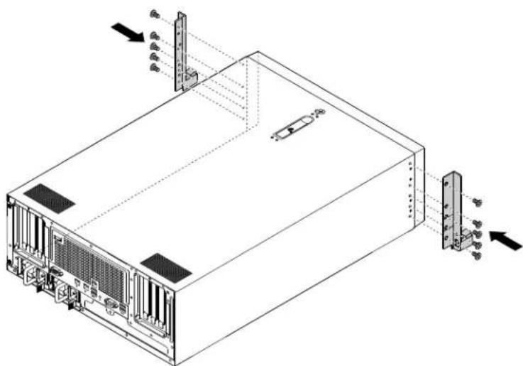 LENOVO ThinkServer TD350 - Retraitetréinstallationdespoignéesdel'armoire - 2