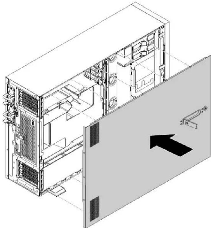 LENOVO ThinkServer TD350 - Réinstallationducarterduserveuretbranchementdescâbles - 1