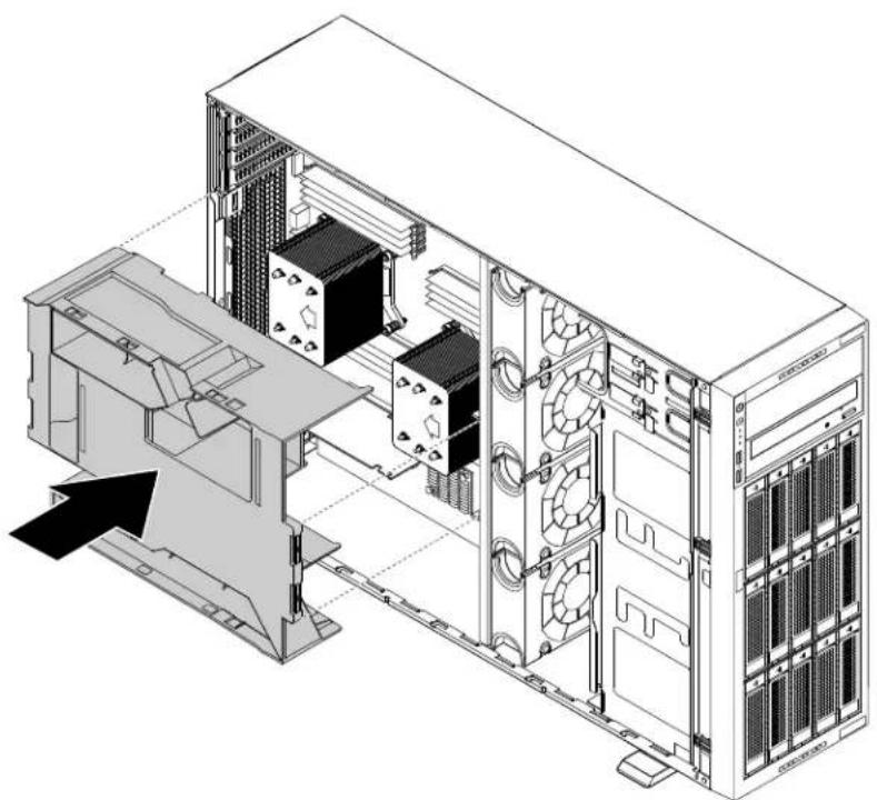LENOVO ThinkServer TD350 - Réinstallationdelachemisederefroidissement - 1