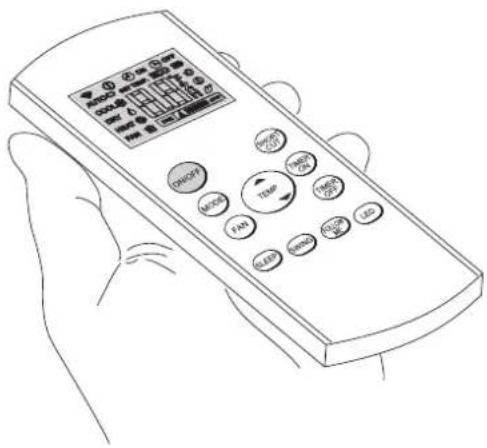 OLIMPIA SPLENDID Unico Easy S1 SF - - USE OF THE REMOTE CONTROL - 1