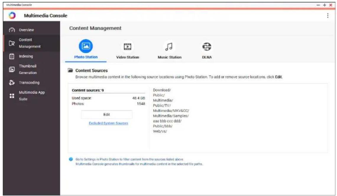 QNAP TSh2477XURP - Gestion du contenu - 1