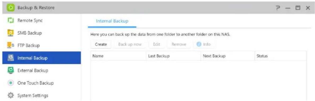 Asustor AS3304T - Sauvegarde interne - 1