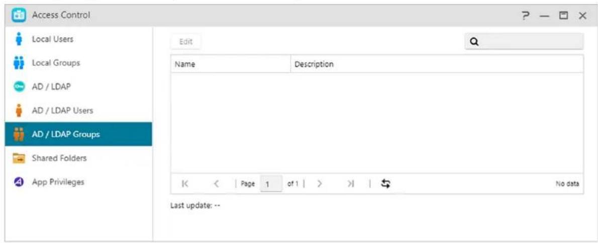 Asustor AS3304T - Ad/Ldap groupes - 1