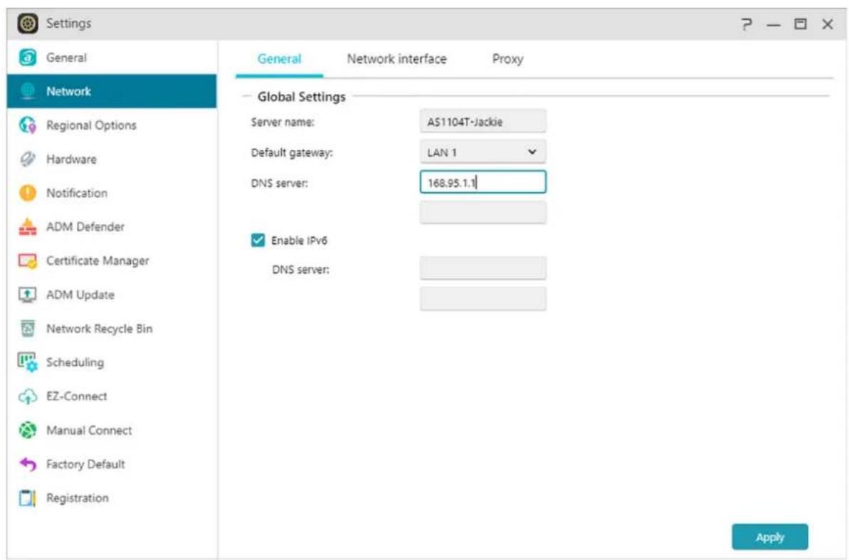Asustor AS3304T - Réseau - 1