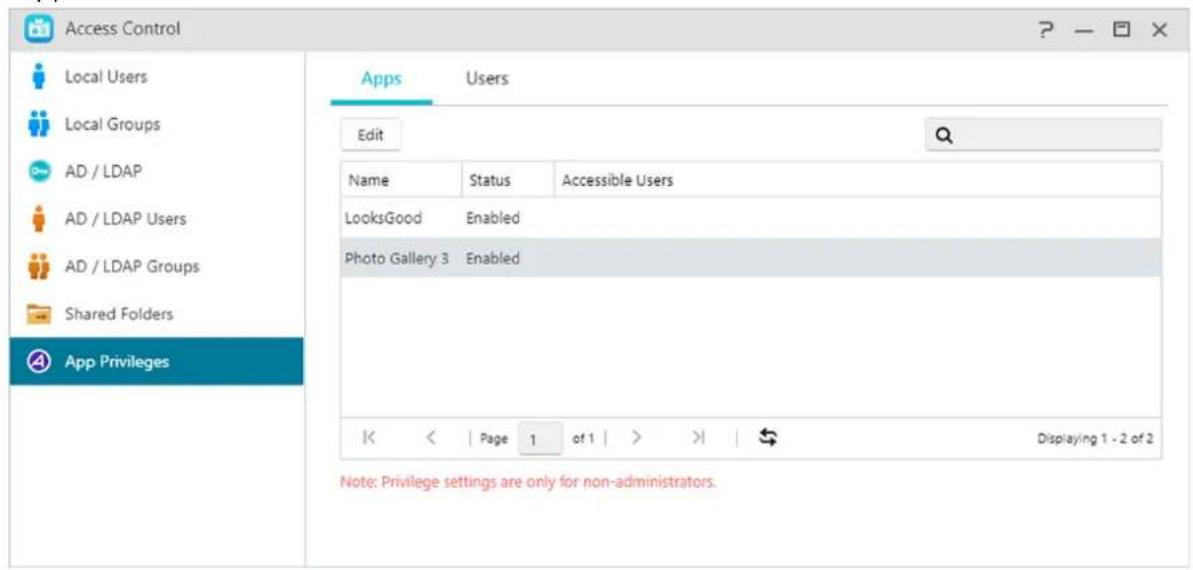 Asustor AS3304T - L'application. - 1